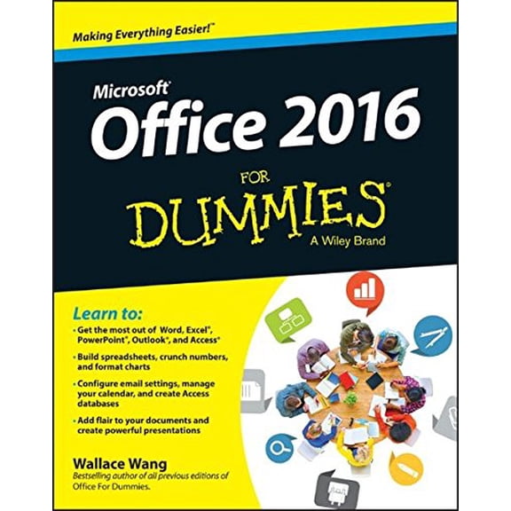 Pre-Owned Office 2016 For Dummies Computer/tech Paperback Wallace Wang