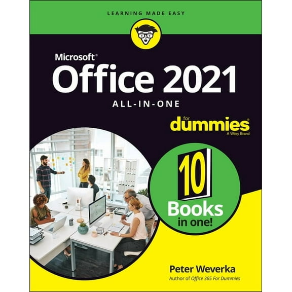 Office 2021 All-In-One for Dummies, (Paperback)