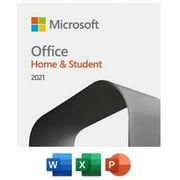 Office 2021 Home-Student, One Time Purchase for 1 PC-Download. No Subscription