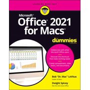 Office 2021 for Macs for Dummies, Paperback