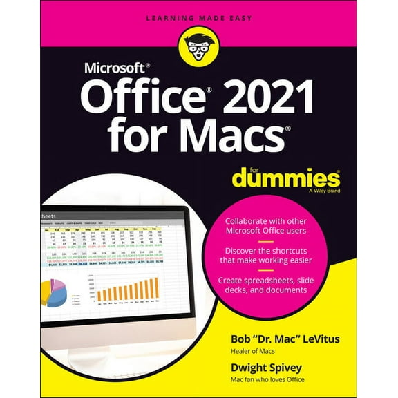 Office 2021 for Macs for Dummies, (Paperback)
