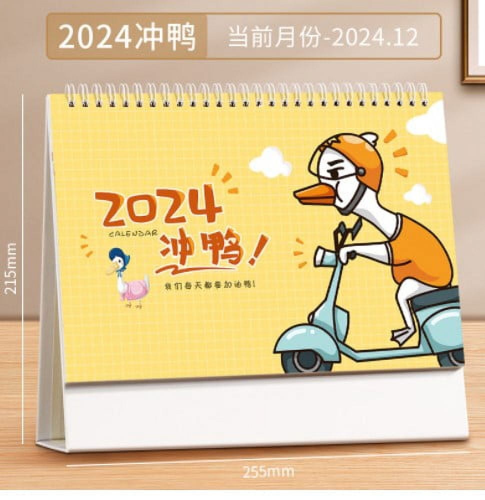 Office 2024 Calendar 2024 Small Desk Calendar Delicate Table Calendar