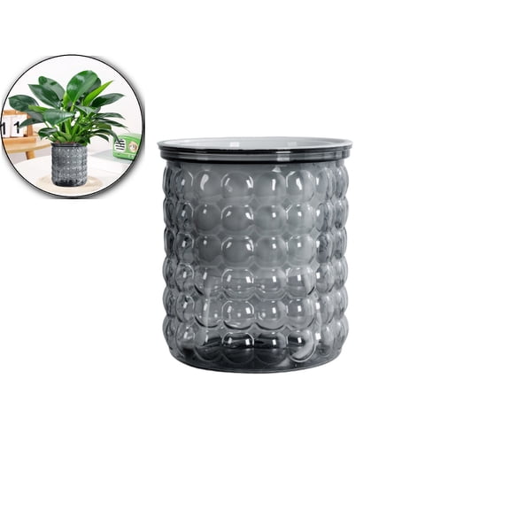 Office Bonsai Decor Removable Creative Self Watering Mini Succulent Planter Tabletop Vase Plastic Flowerpot