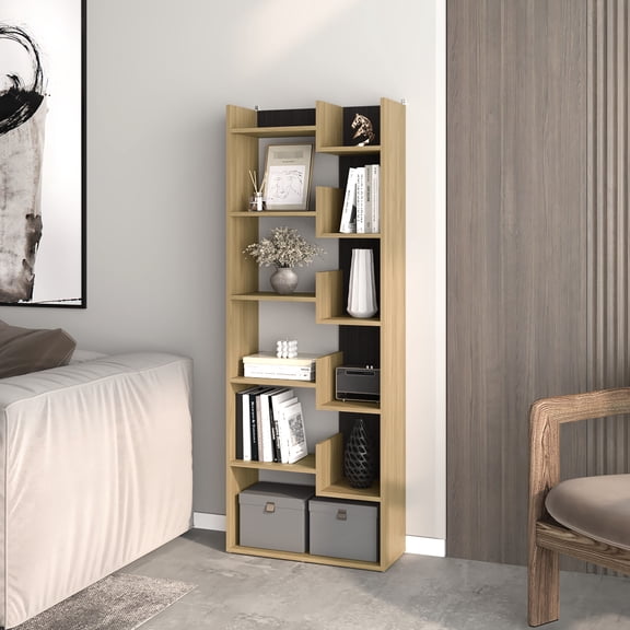 Office Bookcase With Open Shelves - Organize Easily For Home Organization Keep Your Neat