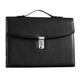 thumbnail image 1 of Office Business Briefcase with Combination Lock High Capacity Document Handbag for Business Office Meeting Black, 1 of 10