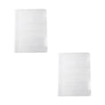 thumbnail image 1 of Office Cabinet Clearance! Dusknt File Storage Box Transparent Large Transparent File Box Storage Box Portable Supplies Holder for Documents and Paper Protectors Portable File Box 2PC, 1 of 8