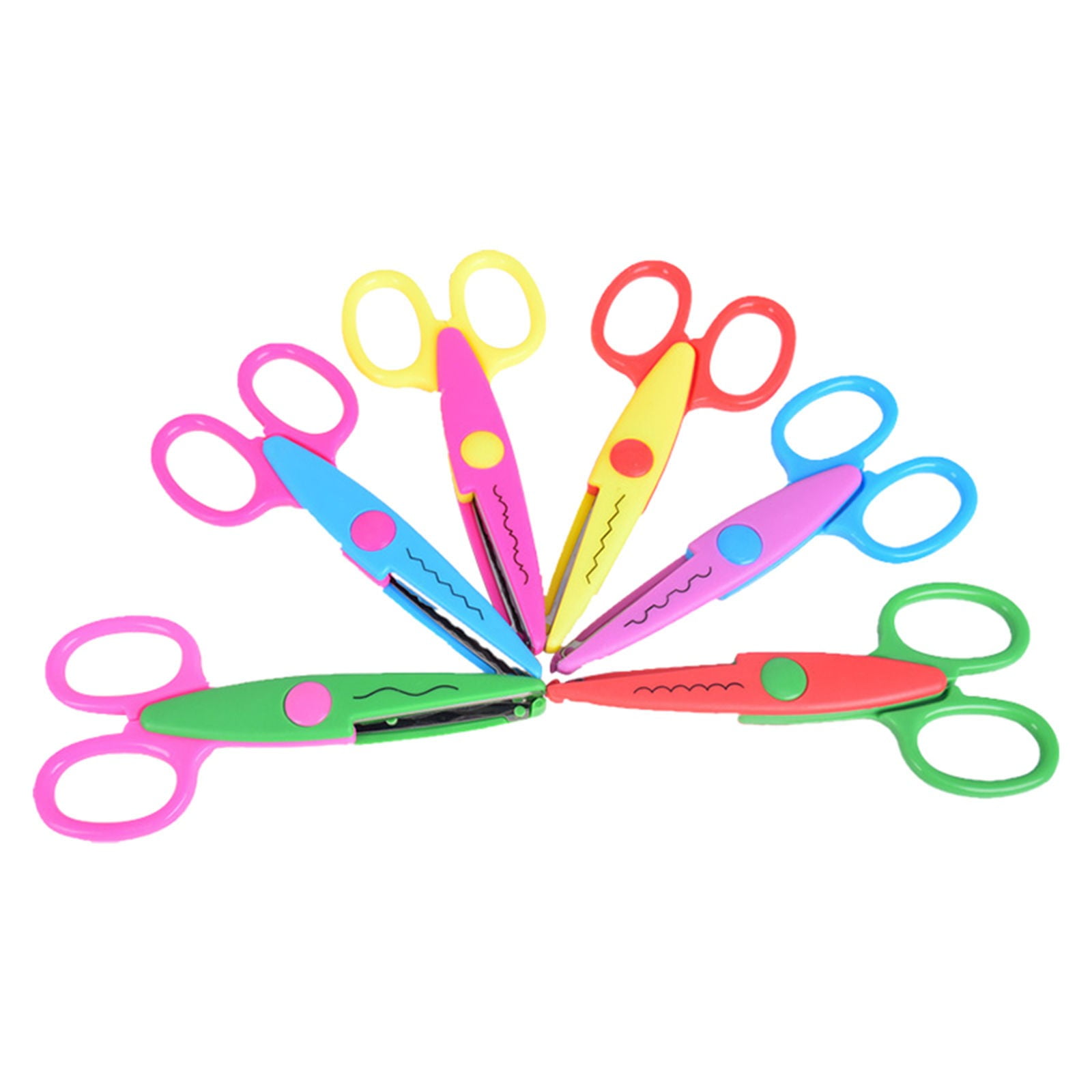 Office Cabinet Plertrvy Clearance, Children's Fun Scissors, 6X Random ...