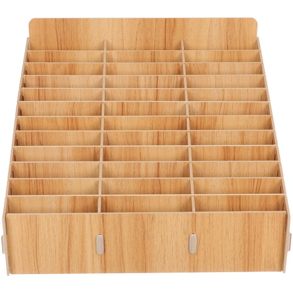 Classroom Desk Storage Organizer with Multi Grid Design for Phone and Supplies 2pcs