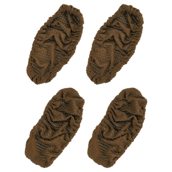 Office Chair Arm Cover, 4Pcs Office Chair Armrest Covers Protectors Computer Chair Arm Rest Covers, Brown