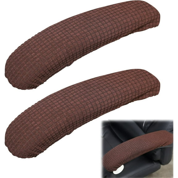 Office Chair Arm Covers,1 Pair Happon Removable Armrest Slipcover Pads, Office Chair Cover, Chair Arm Pads Arm Protectors, Office Removable Arm Rest Covering, Elastic Chair Armrest Cover