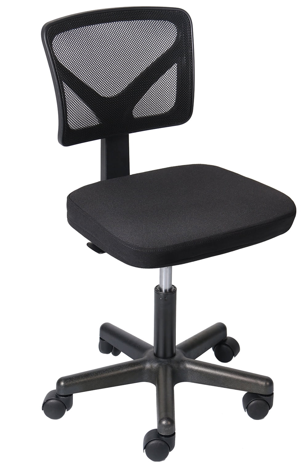 Office Chair Armless Desk Chair Mesh Computer Chair Swivel Rolling Home
