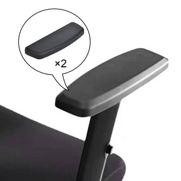 2-Pack Office Chair Armrest Pads - Soft Pillow Covers For Gaming Chairs, Universal Slipcovers, Cushion Set
