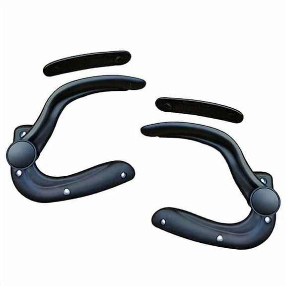 Office Chair Arms Adjustable Height with Arm Pads, Modern Style, Black, Polypropylene, Ergonomic, Replaces for Desk Chair, Gaming, Office