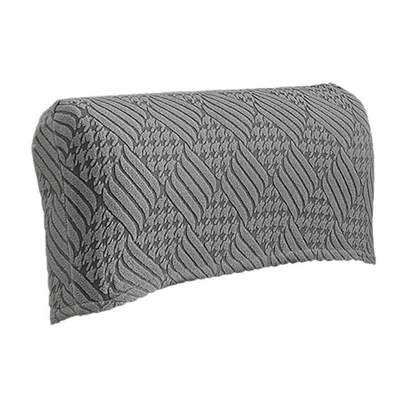 Office Chair Back Cover Hood – Nylon Headrest Protector for Boss Chairs, Universal Fit for Enhanced Durability, Easy Installation, and Wipe Clean Maintenance,Gray