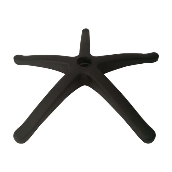 Office Chair Base Desk Chair Base Convenient Handrail Furniture Accessories with Reinforced Leg Swivel Chair Chassis for Computer Chair 280mm