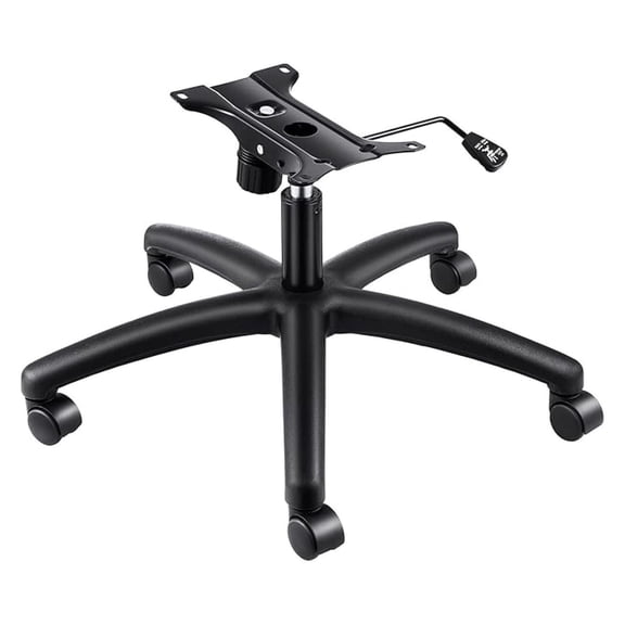 Office Chair Base Replacement - 28 Inch Heavy Duty Swivel Chair Base with Casters - 320 lbs Capacity