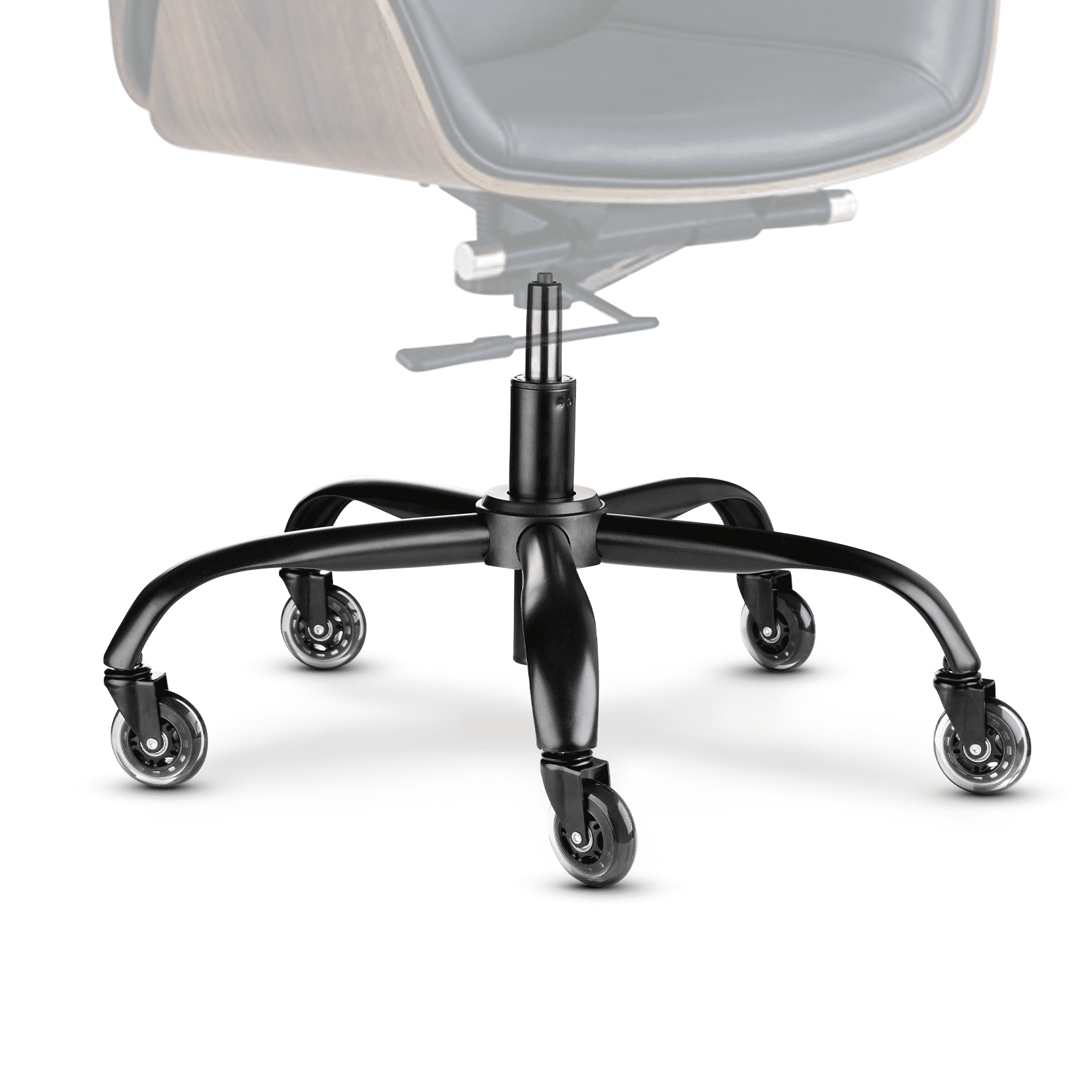 Removable Swivel Chair Base ,Reinforced Metal Leg ,Replaceable Office Furniture Accessories ,Universal Desk Chair Base for Office Gaming Chair Style C