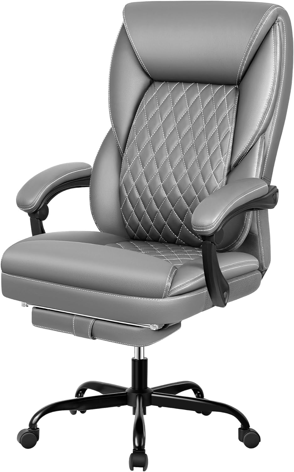 Office Chair, Big and Tall Office Chair Executive Office Chair with Foot Rest Ergonomic Office