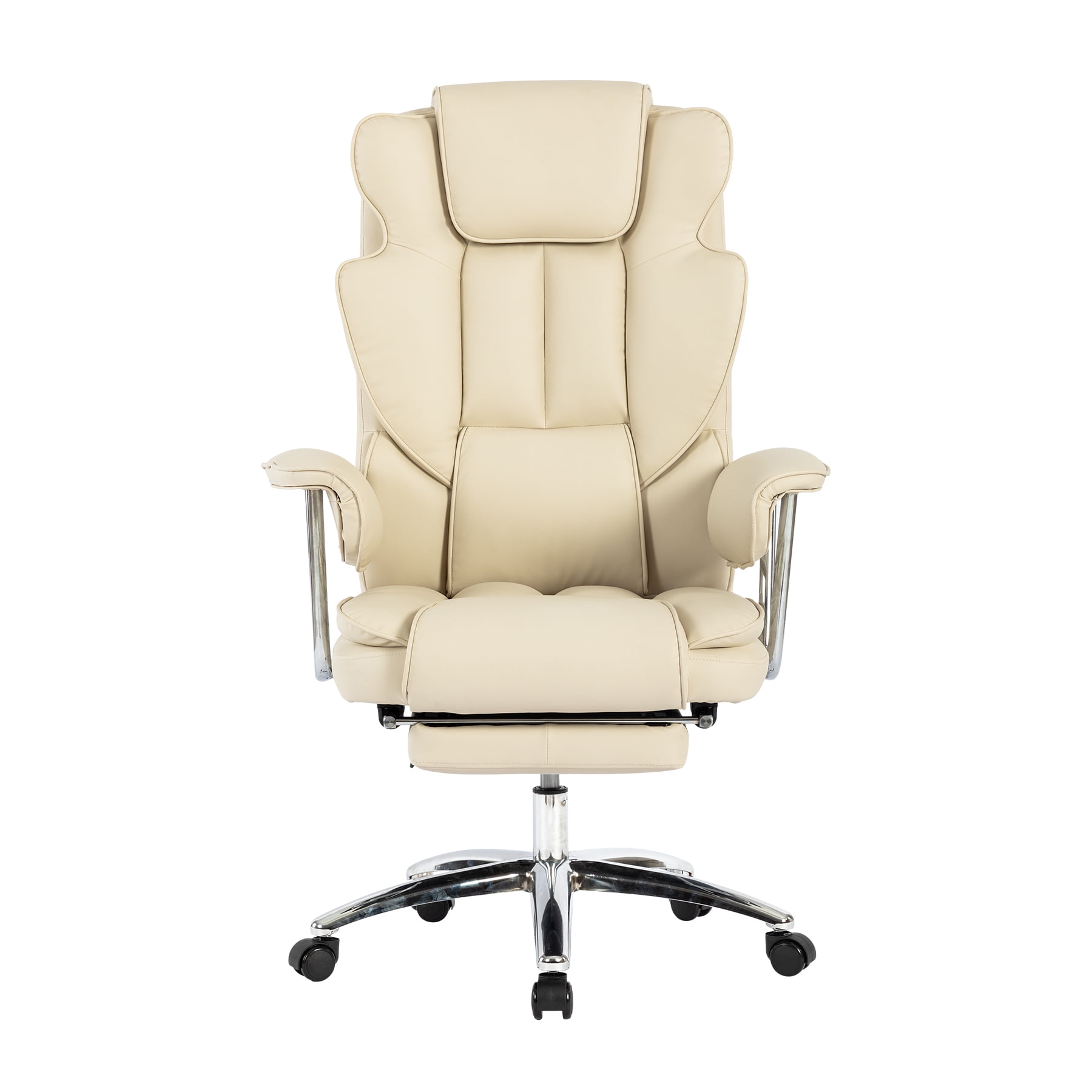 Furniwell Big and Tall Executive Office Chair with Lumbar Support Le