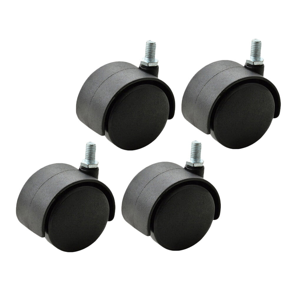 Office Chair Caster Wheels (Set of 4),HeavyDuty Chair Wheels Support