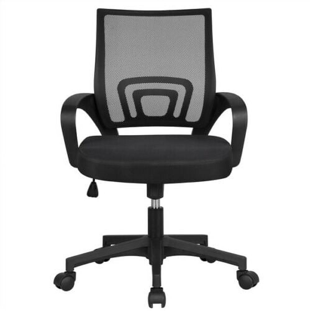 Office Chair Clearance Rolling Swivel Task Desk Chair Study Work Chair in Black