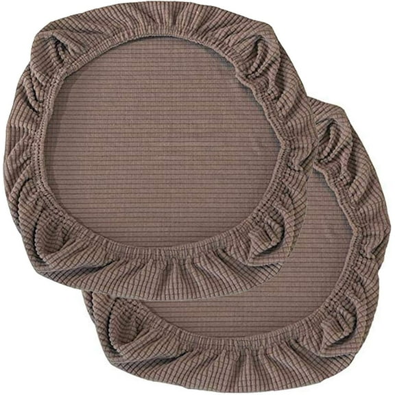 Office Chair Cover 2 Pcs, Stretchable Computer Chair Seat Slipcovers Elastic Desk Seat Cover Removable Washable Dining Kitchen Chair Protective Cover Machine Wash