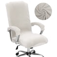 thumbnail image 1 of Office Chair Cover with Armrest Covers Stretch Desk Chair Cover Machine Washable Computer Office Chair Cover Easy to Install Office Chair Protector Cover Rotating Chair Covers for Office Home, 1 of 10