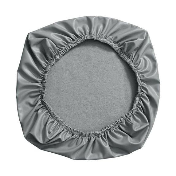 Office Chair Cover Removable Universal Desk Chair Seat Protector Stretchable Gray