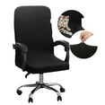 thumbnail image 1 of Office Chair Cover with Durable Universal Washable Chair Slipcovers Anti-dust Soft Desk Chair Seat Protector, 1 of 6