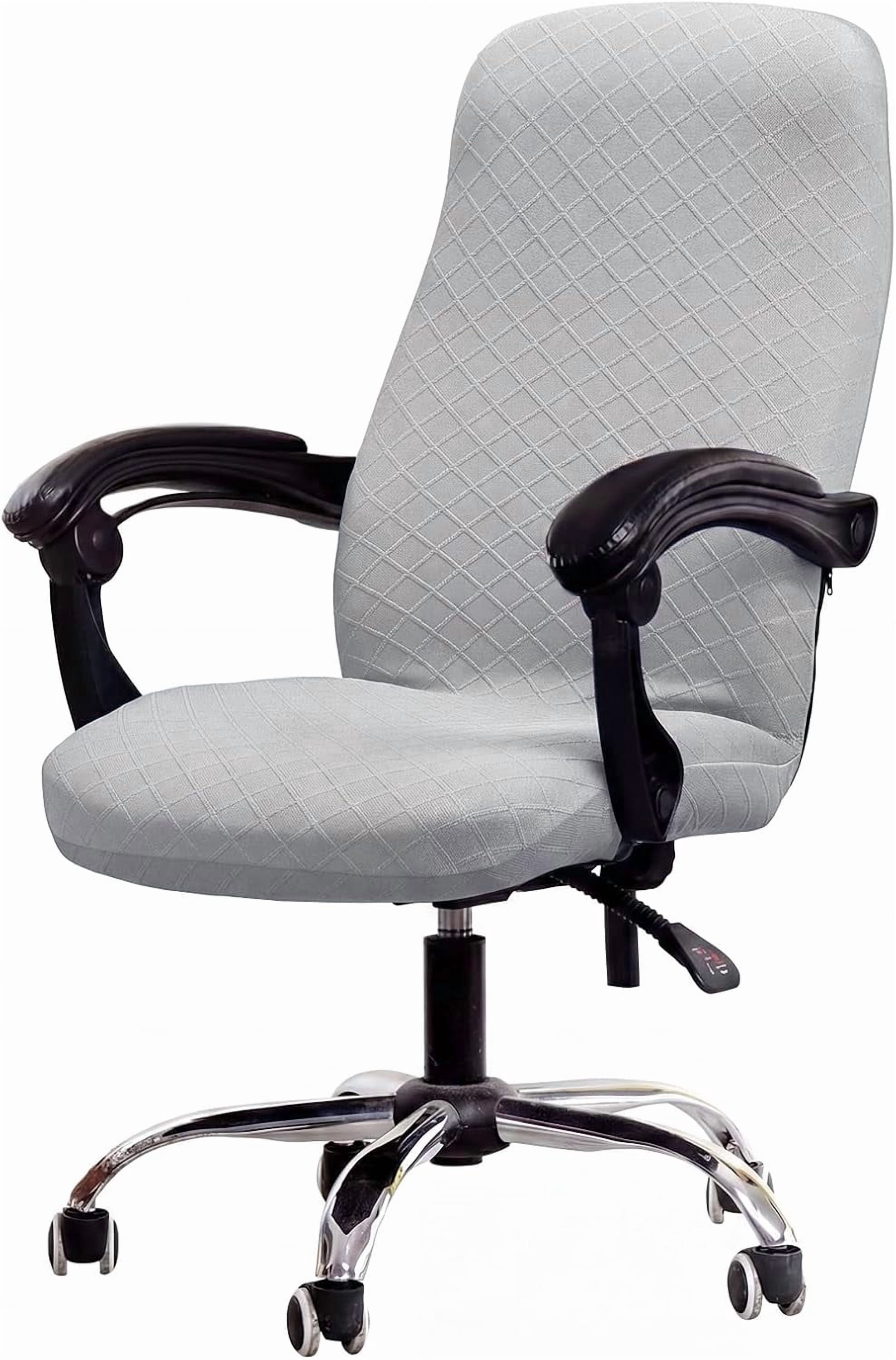 Office Chair Covers Stretch Jacquard Material Computer Chair Slipover ...