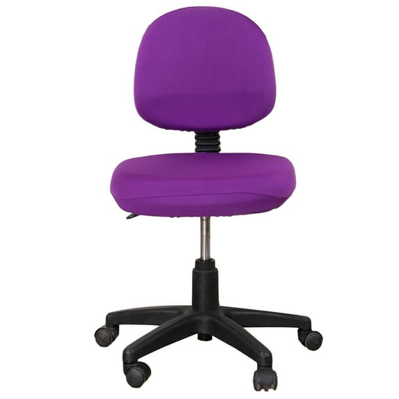 Office Chair Covers Stretchable Computer Universal Chair Seat Covers Stretch Rotating Chair Slipcovers Washable Spandex Desk Chair Cover Protectors