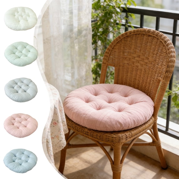 Office Chair Cushion 15.75x15.75in Soft Breathable Seat Cushion Non Slip Chair Pads for Dining Chairs Home Sofa Machine Washable by PALIFEUR