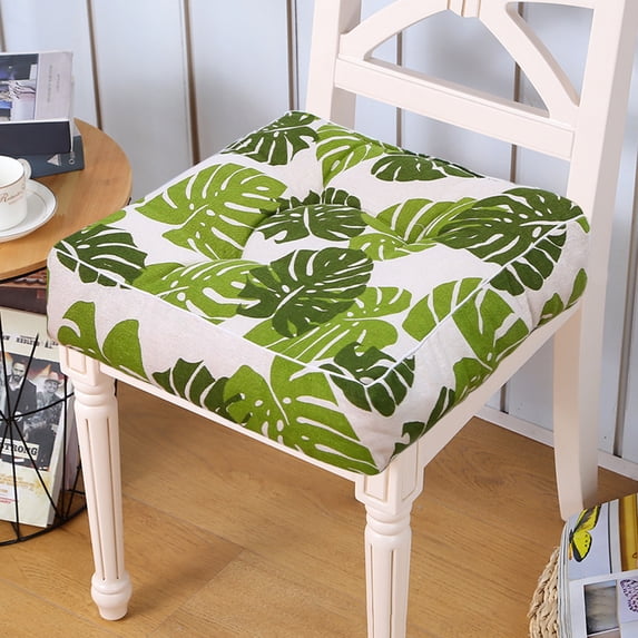 Office Chair Cushion, Classroom Stool Seat Pad, Linen Square Cushion for Student Comfort