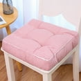 thumbnail image 1 of Office Chair Cushion, Classroom Stool Seat Pad, Linen Square Cushion for Student Comfort, 1 of 8