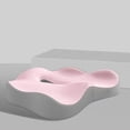 thumbnail image 1 of Seat Cushion Cozival Memory Foam Seat Cushion for Long Sitting Comfort - Ergonomic Hip & Back Support Pad for Office, Driving & Gaming, Pressure Relief & Posture Care, Memory Foam Pad, Pink, 1 of 4