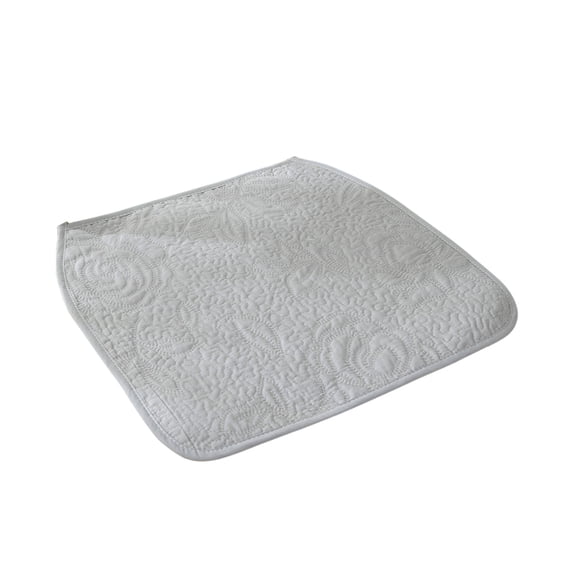 Office Chair Cushion - No-Slip Thin Seat Pad for Dining and Computer Chairs, Washable Polyester Cover, 40 cm x 40 cm
