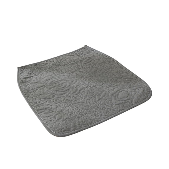 Office Chair Cushion - No-Slip Thin Seat Pad for Dining and Computer Chairs, Washable Polyester Cover, 40 cm x 40 cm
