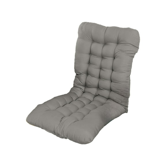 Office Chair Cushion, Seat Pad with Backrest Integrated Lumbar Support for All Seasons, Desk Cushions for Gamer Chair,13.78x27.56in(Gray)