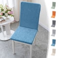 thumbnail image 1 of Office Chair Cushion Stretch Chair Cover 1 Piece Elastic Seat Cushion for Dining Chairs with Small Check Pattern Washable Chair Pad by PALIFEUR, 1 of 7