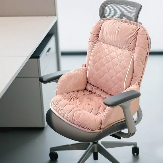 Office Chair Cushion for Desk Chair, Upgraded Lumbar Support Seat Cushion for Desk Chair Cushions for Dorm Desk Chair with Back