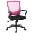 thumbnail image 1 of Office Chair Ergonomic Cheap Desk Chair Mesh Computer Chair Rolling Swivel Modern Executive Chair Adjustable Stool Back Support for Women&men, Pink, 1 of 7