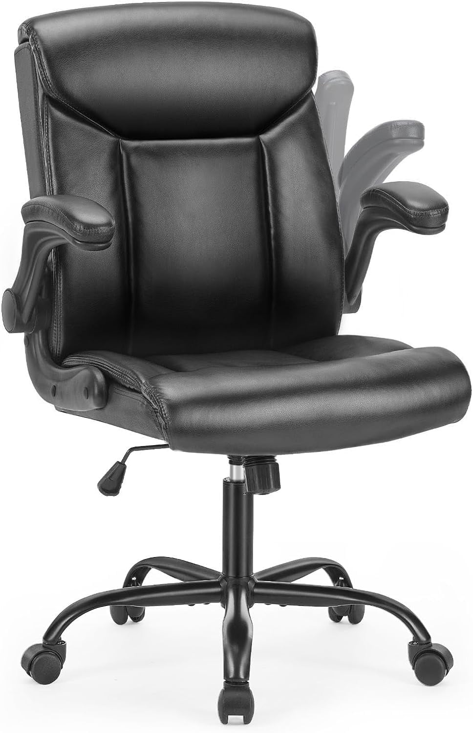 Office Chair Ergonomic Computer Desk Chair Executive Pu Leather