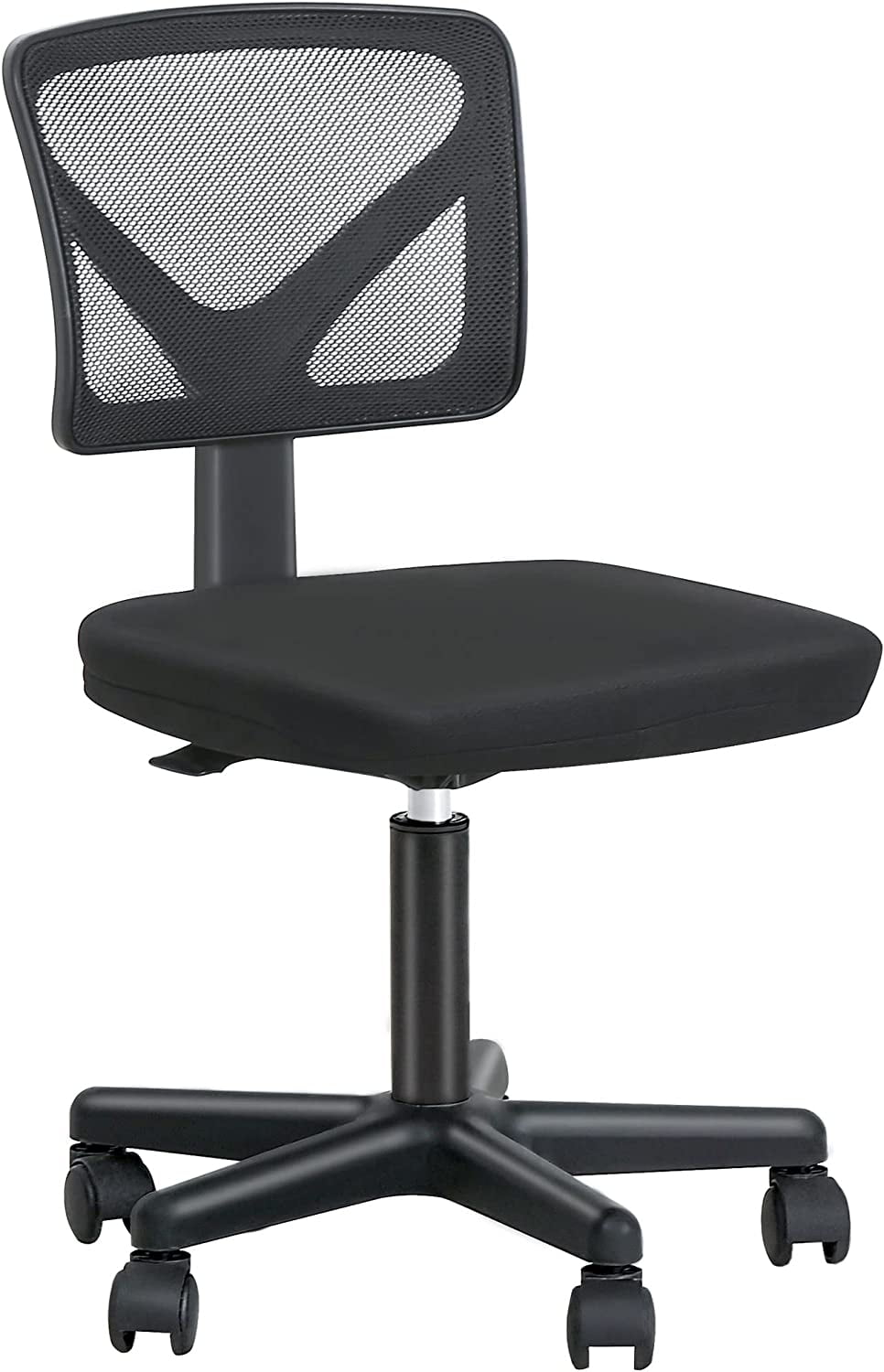QY Ergonomic Office Chair Mesh Office Chair Adjustable Armrests Lumbar  Support Lift and Swivel Tilt Function PU Wheel Comfortable Computer Chair  Conference Executive Chair Black 