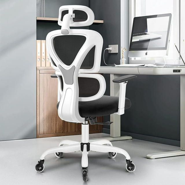 Office Chair Ergonomic Desk Chair with Lumbar Support High Back Mesh