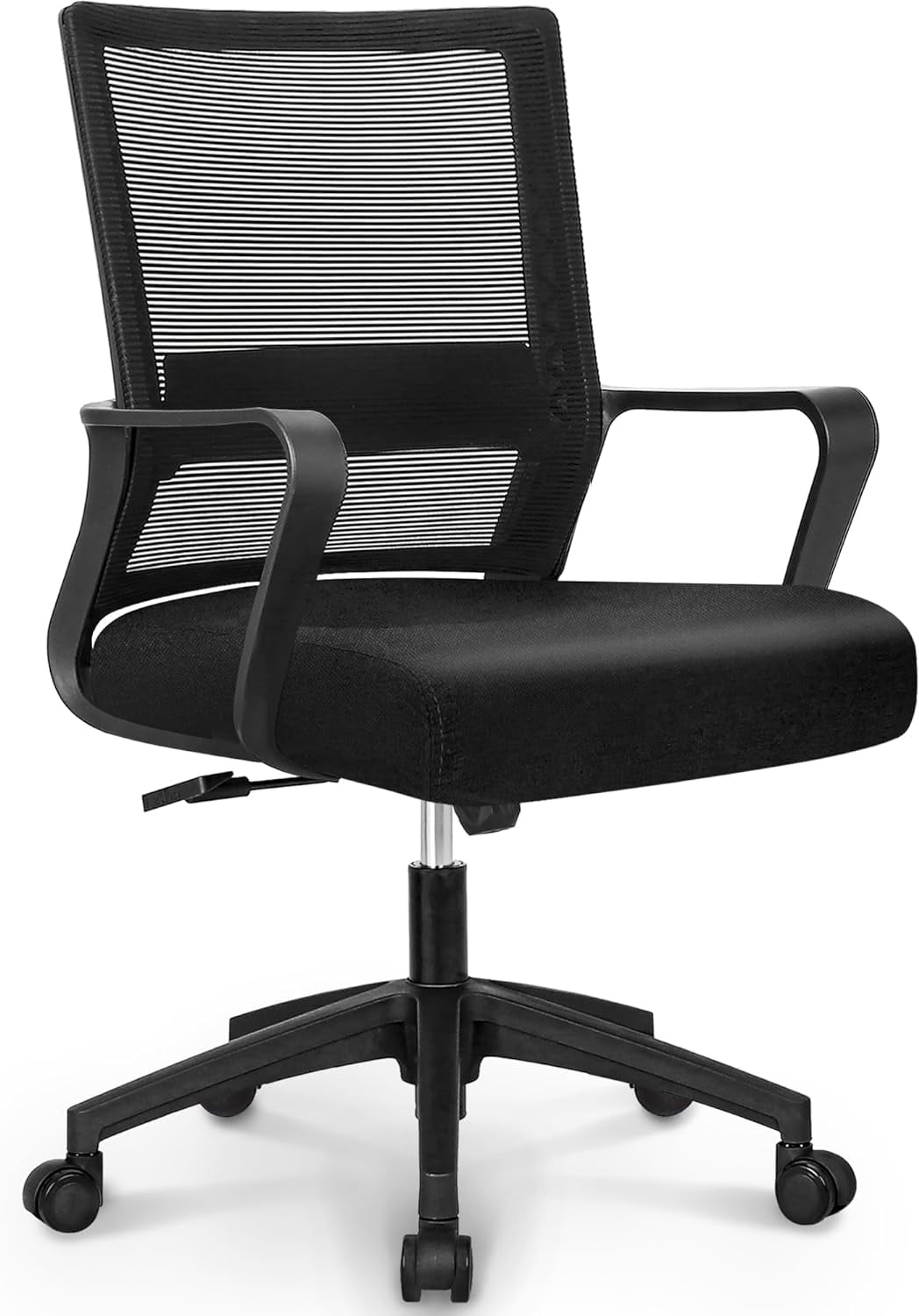 Office Chair Ergonomic Desk Chair Mid Back Mesh with Lumbar Support
