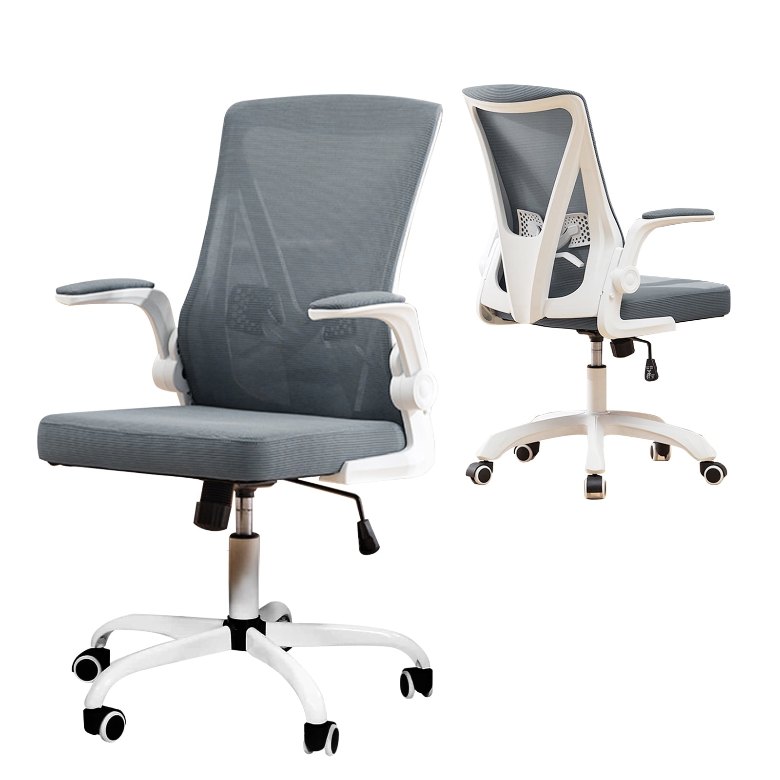 Office Chair, Ergonomic Home Office Desk Chairs with Wheels, Mid Back