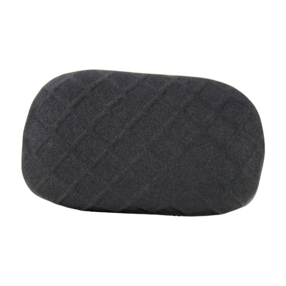 Office Chair Head Pillow Cover Swivel Chair Pillow Slipcover Armrest Chair Headrest Cover, Elastic and Stretch, Removable, Washable Black