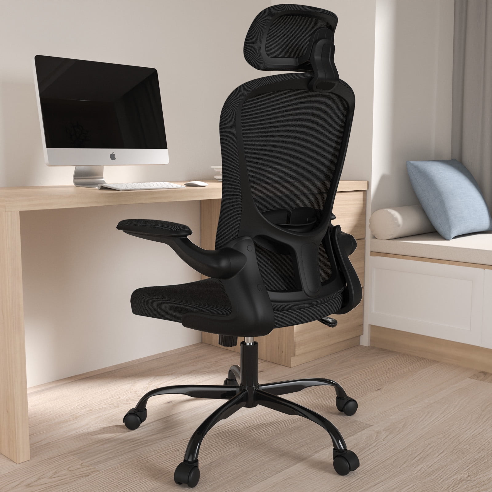 Office Chair, High Back Ergonomic Desk Chair, Breathable Mesh Desk Chair with Adjustable Lumbar