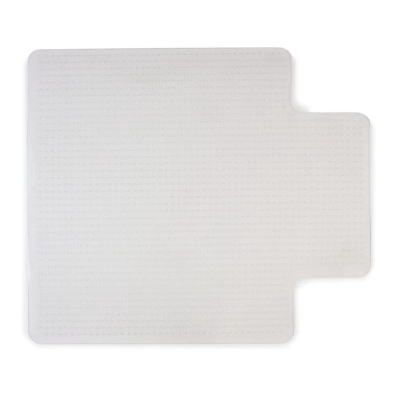 Office Chair Mat for Carpet - 53 x 45 Inch Clear Floor Mat, Medium Pile Carpet Protector - Extended Desk Coverage, Smooth Glide, GREENGUARD Certified 45'' x 53'' Medium-Pile