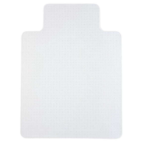 Office Chair Mat, Clear Floor Mats with , Flat-Pile Carpets, Extended Under-Desk Coverage, x 36 Inch, Smooth Glide